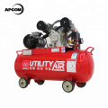 Low Noise APCOM Belt drive 3 phase 3 hp 3hp 2.2 kw 2.2kw piston air compressor